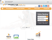 Tablet Screenshot of kearnybank.com